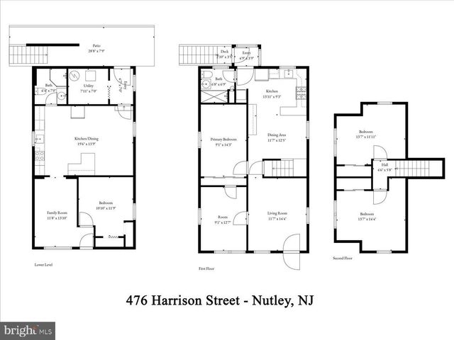 476 HARRISON ST, Nutley, NJ 07110
