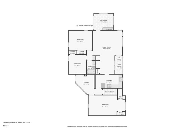 1939 Jackson STREET, Beloit, WI 53511