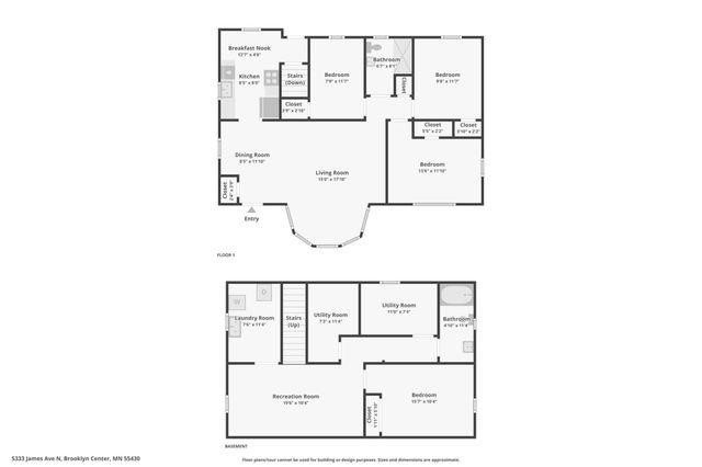 5333 James Avenue N, Brooklyn Center, MN 55430