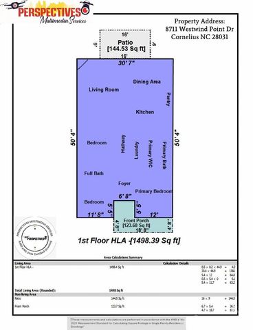 8711 Westwind Point Drive, Cornelius, NC 28031