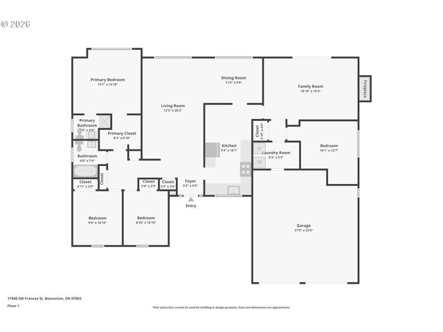 17940 Sw FRANCES St, Beaverton, OR 97003