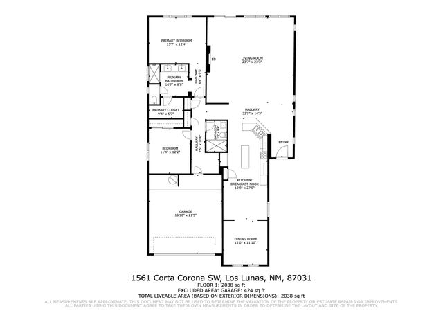 1561 Corta Corona SW, Los Lunas, NM 87031