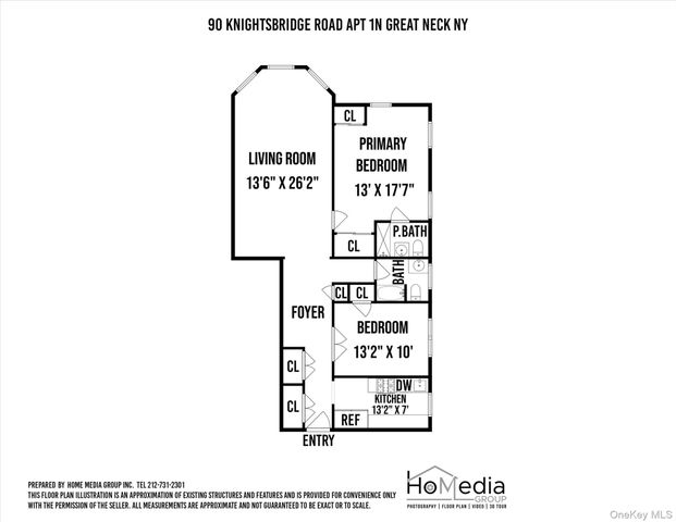 90 Knightsbridge Road 1N, Great Neck, NY 11021