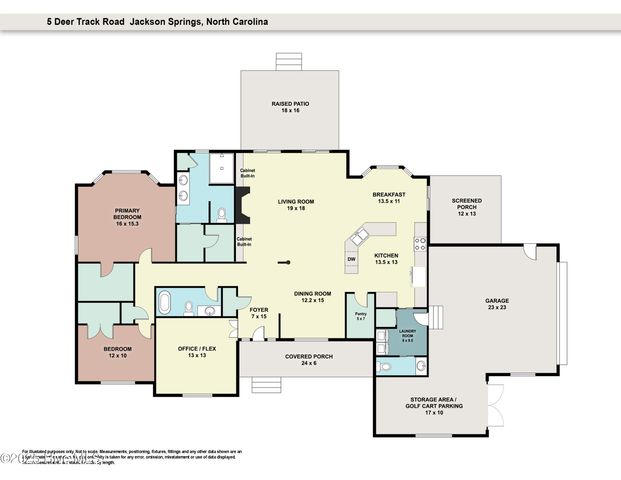5 Deer Track Road, Jackson Springs, NC 27281