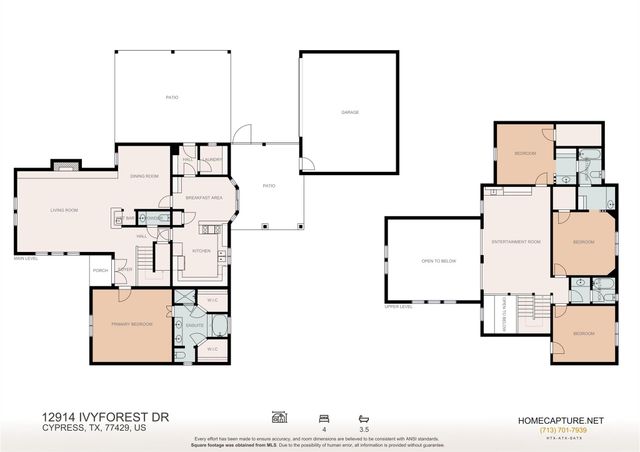 12914 Ivyforest Drive, Cypress, TX 77429
