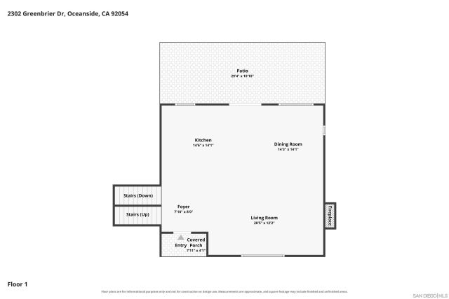 2302 Greenbrier Drive, Oceanside, CA 92054