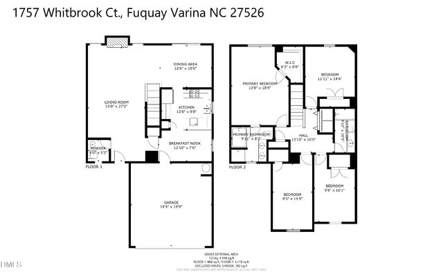 1757 Whitbrook Court, Fuquay Varina, NC 27526