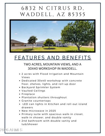 6832 N CITRUS Road, Waddell, AZ 85355