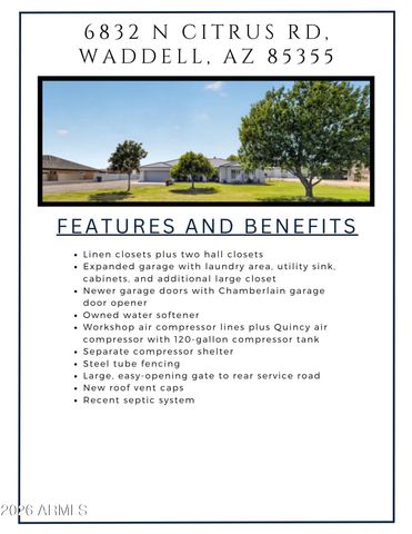 6832 N CITRUS Road, Waddell, AZ 85355