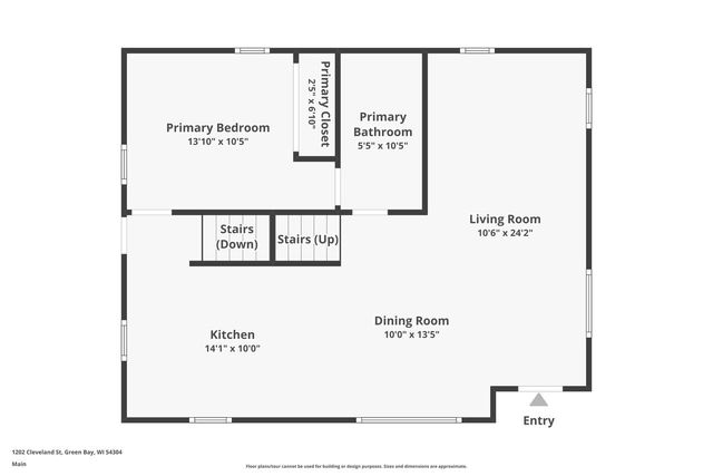 1202 CLEVELAND STREET, Green Bay, WI 54304