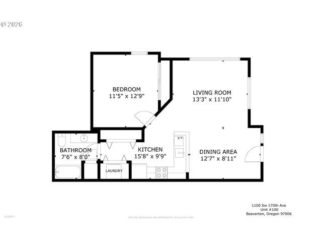 1100 Sw 170TH Ave 100, Beaverton, OR 97003