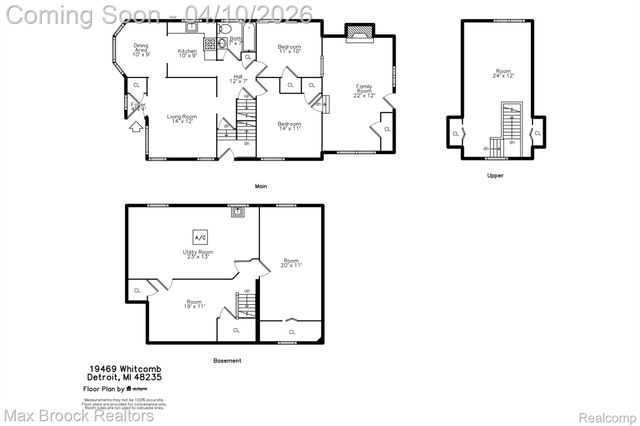 19469 Whitcomb Street, Detroit, MI 48235