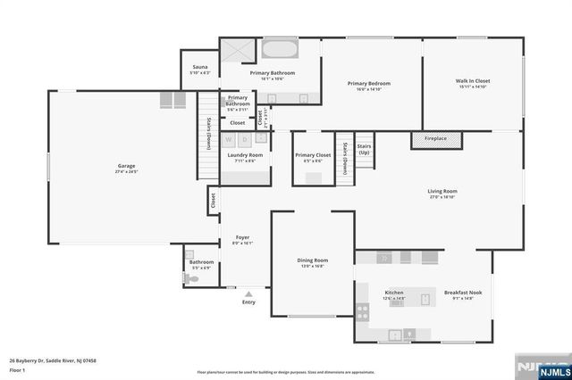 26 Bayberry Drive, Saddle River, NJ 07458