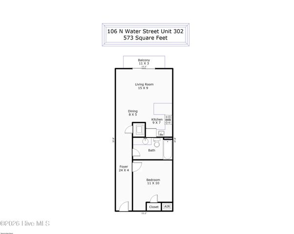 106 N Water Street 302, Wilmington, NC 28401
