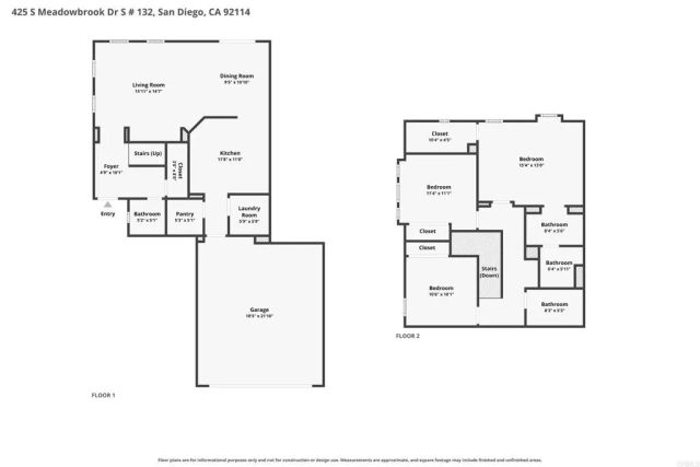 425 S Meadowbrook Drive 132, San Diego, CA 92114
