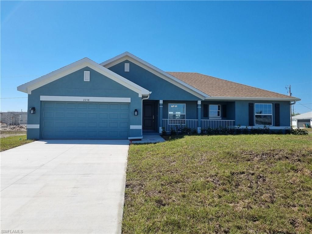 2238 NW 2nd ST, CAPE CORAL, FL 33993 — exterior