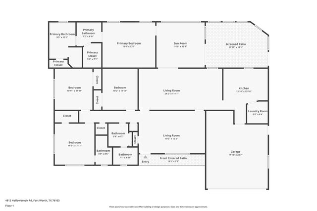 4812 Hollowbrook Road, Fort Worth, TX 76103