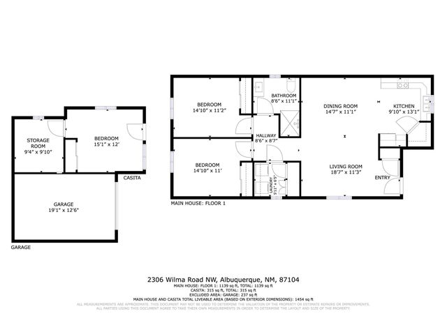 2306 Wilma Road NW, Albuquerque, NM 87104