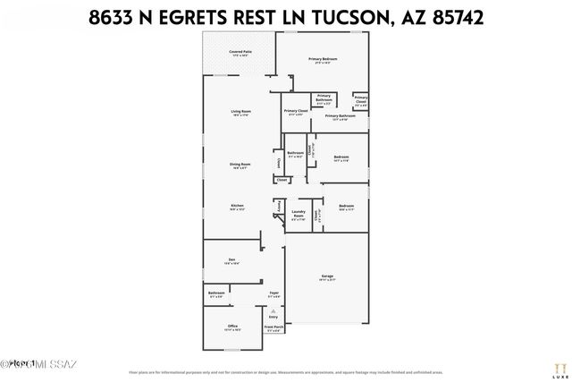 8633 N Egrets Rest Lane, Tucson, AZ 85742