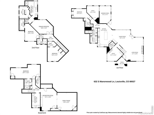 632 S Manorwood Lane, Louisville, CO 80027