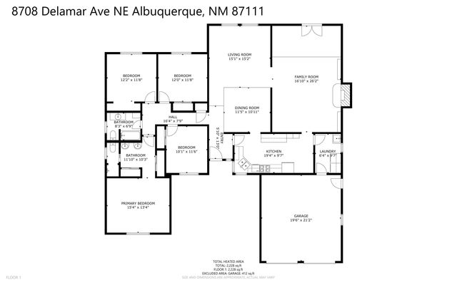8708 Delamar Avenue NE, Albuquerque, NM 87111