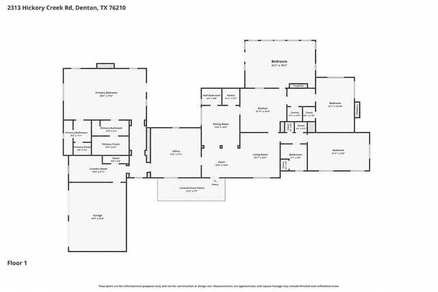2313 Hickory Creek Road, Denton, TX 76210