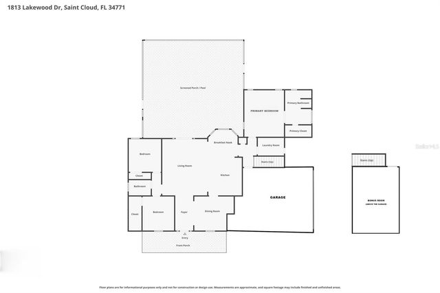 1813 LAKEWOOD DRIVE, St Cloud, FL 34771