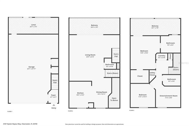 3107 OYSTER BAYOU WAY, Clearwater, FL 33759