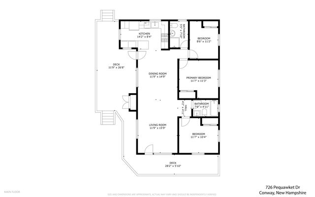 726 Pequawket Drive, Conway, NH 03818