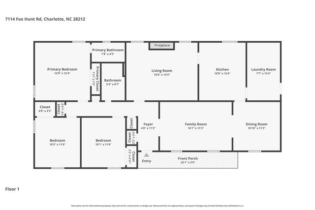 7114 Fox Hunt Road, Charlotte, NC 28212