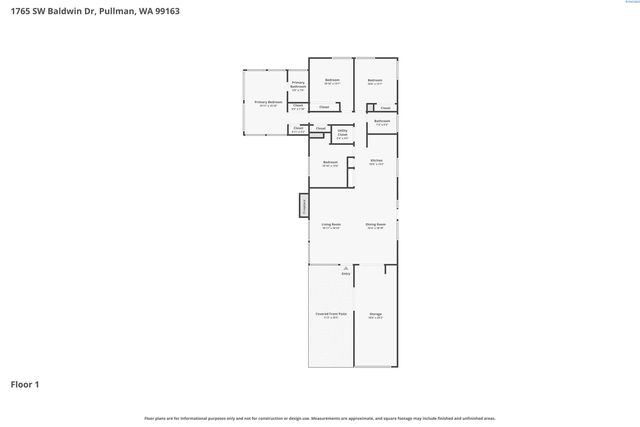 1765 SW Baldwin Dr, Pullman, WA 99163