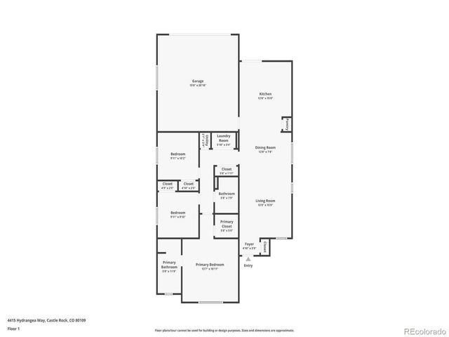 4415 Hydrangea Way, Castle Rock, CO 80109