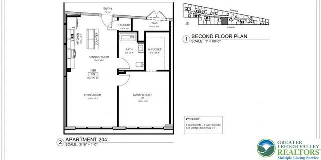 207 North Front Street 204, Allentown City, PA 18102