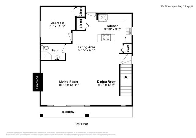 2424 N SOUTHPORT Avenue B, Chicago, IL 60614