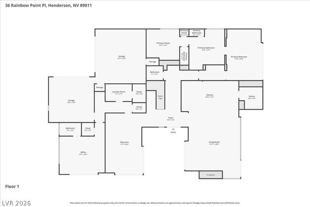 36 Rainbow Point Place, Henderson, NV 89011