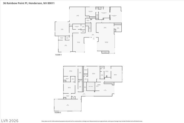 36 Rainbow Point Place, Henderson, NV 89011