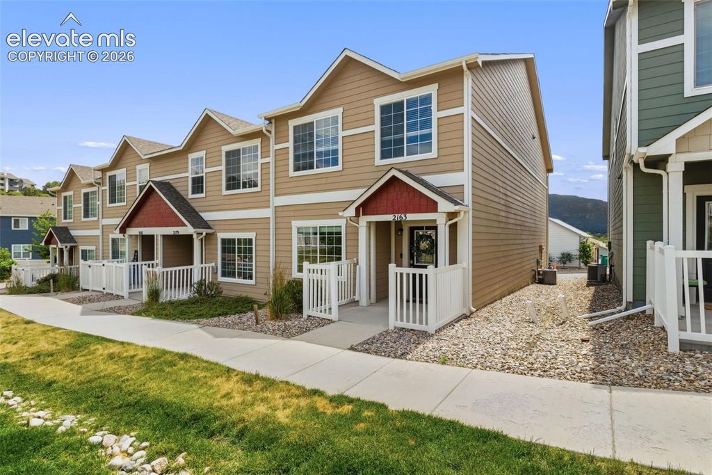 2163 St Claire Park Alley, Colorado Springs, CO 80910 — exterior