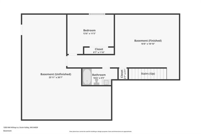 1205 NW Hilltop Lane, Grain Valley, MO 64029