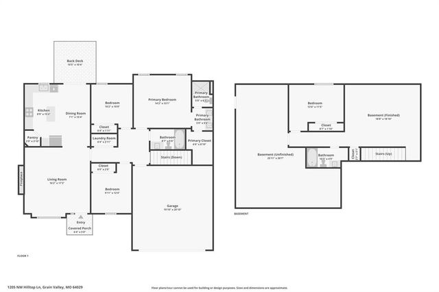 1205 NW Hilltop Lane, Grain Valley, MO 64029