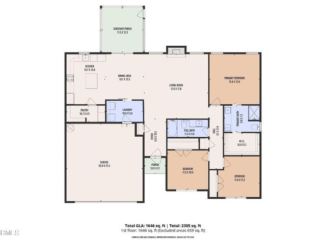 9159 Byron Court, Bailey, NC 27807