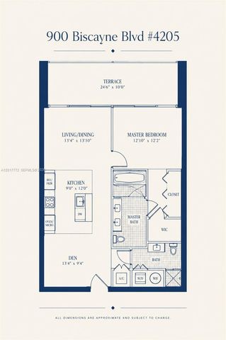900 Biscayne Blvd 4205, Miami, FL 33132