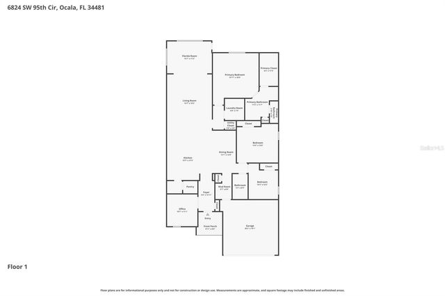 6824 SW 95TH CIRCLE, Ocala, FL 34481