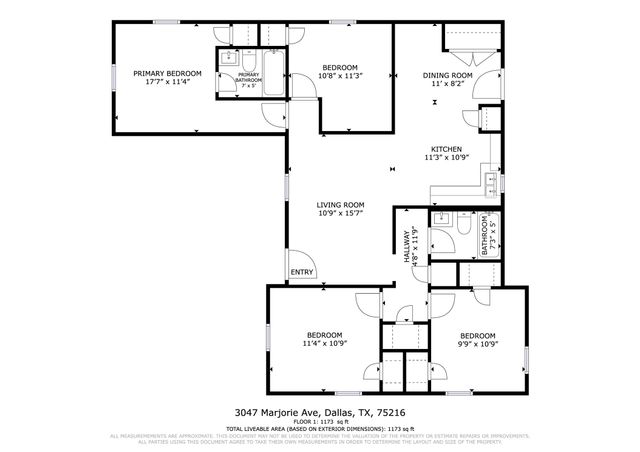 3047 Marjorie Avenue, Dallas, TX 75216