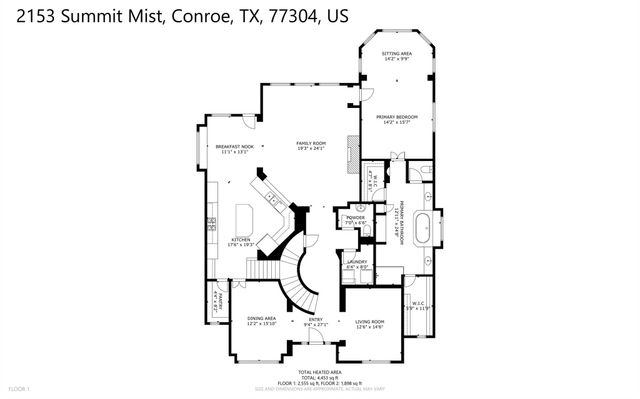 2153 Summit Mist Drive, Conroe, TX 77304