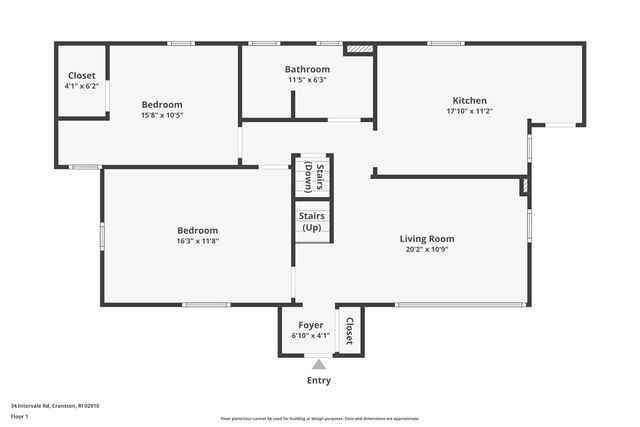 34 Intervale Road, Cranston, RI 02910