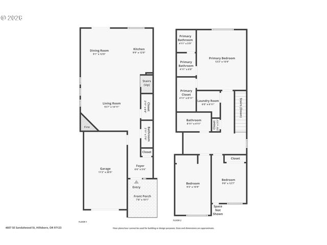 4607 Se SANDALWOOD St, Hillsboro, OR 97123