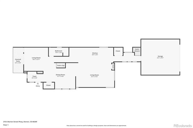 210 S Marion Parkway, Denver, CO 80209