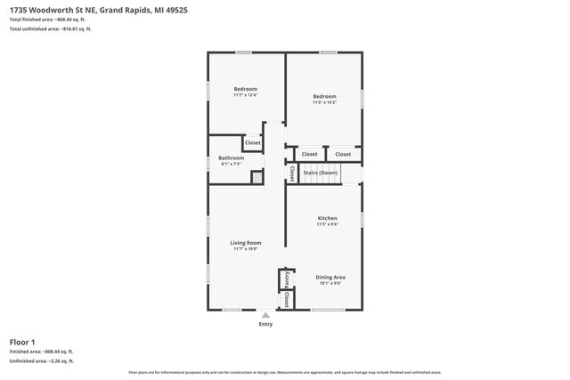 1735 Woodworth Street, Grand Rapids, MI 49525