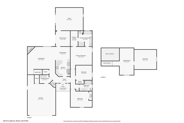 625 Fire Light Drive, Moore, OK 73160
