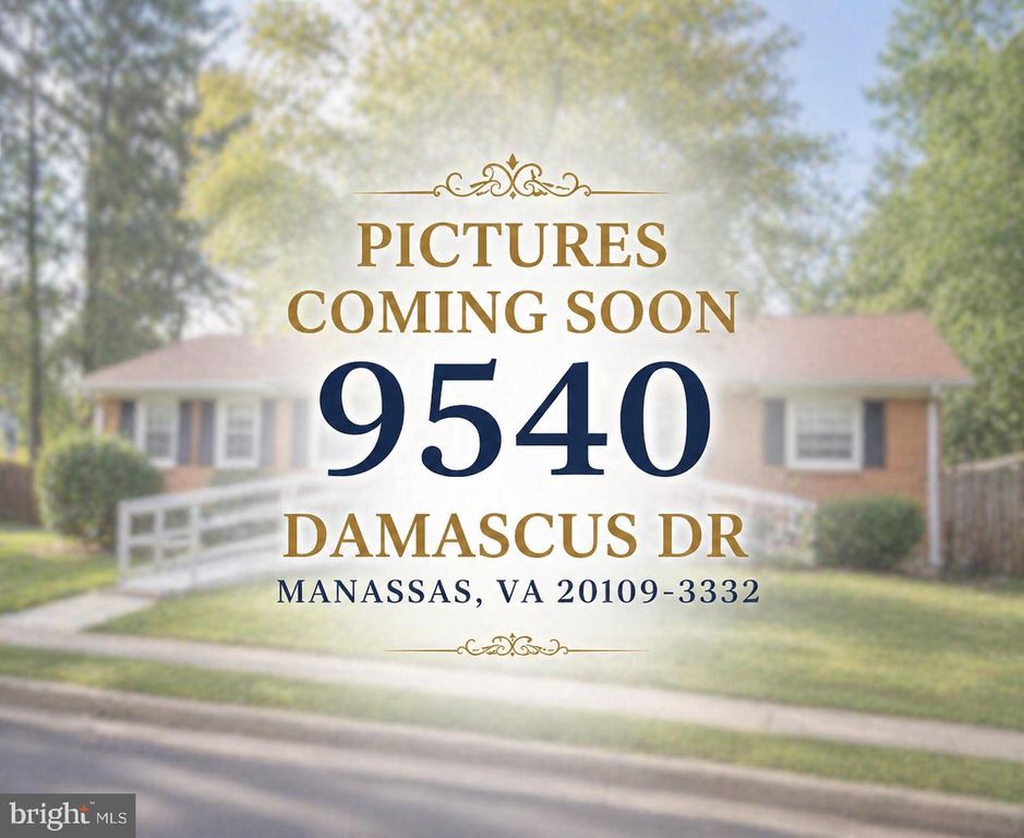 9540 DAMASCUS DR, Manassas, VA 20109